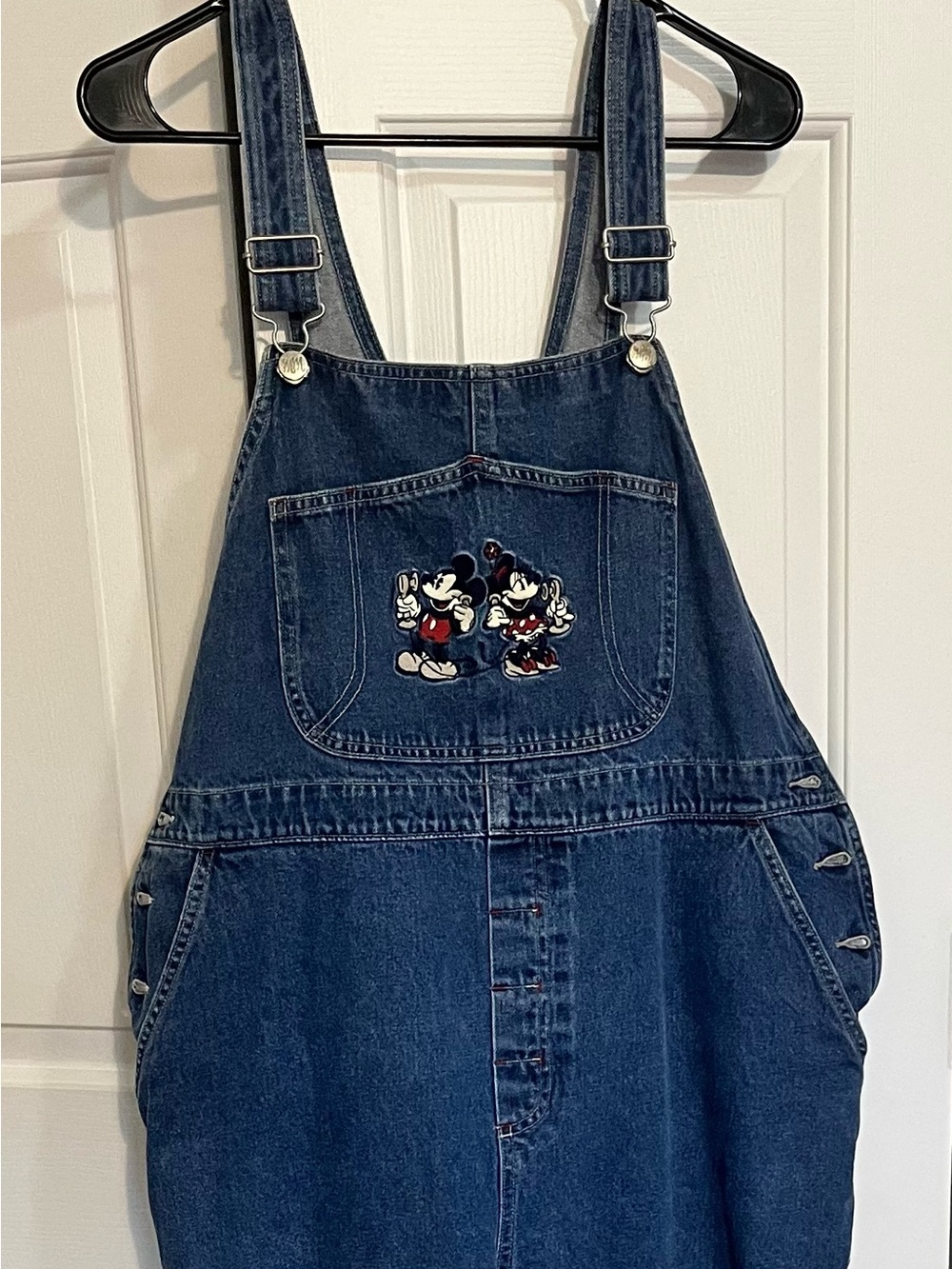 Rare Vintage 90s Disney Mickey and Minnie Overalls For Adults - Picture 16 of 16